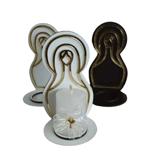 Recuerdos Virgencita Inmaculada con Vela thumbnail 4